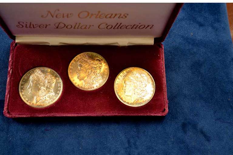Uncirculated 3 Coins New Orleans set