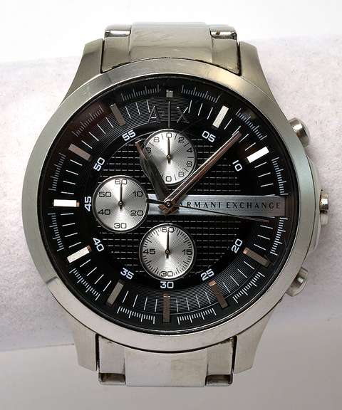 Slick Armani Exchange Chronograph Watch