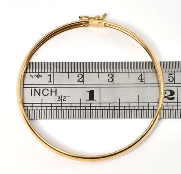 Classic Child's Gold Bangle