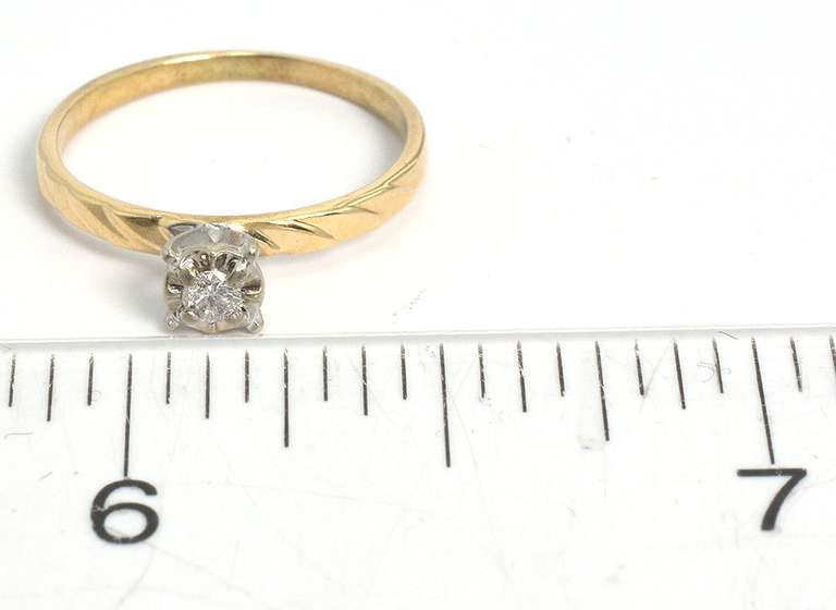 14KT Diamond Enhancement Ring