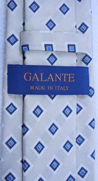 Fine Quality Italian Hand Made Silk Tie By Galante