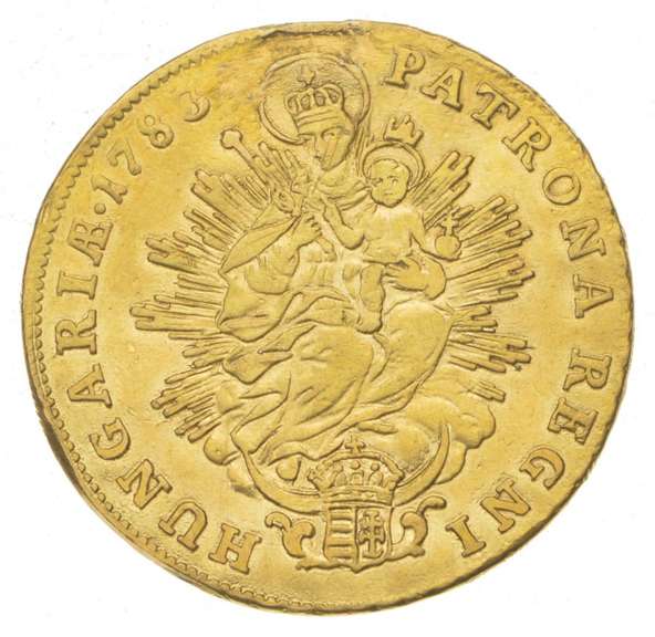 1783 Hungary 2 Dukat Gold Coin