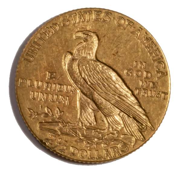1915 $ 2.50 Gold Indian Quarter Eagle