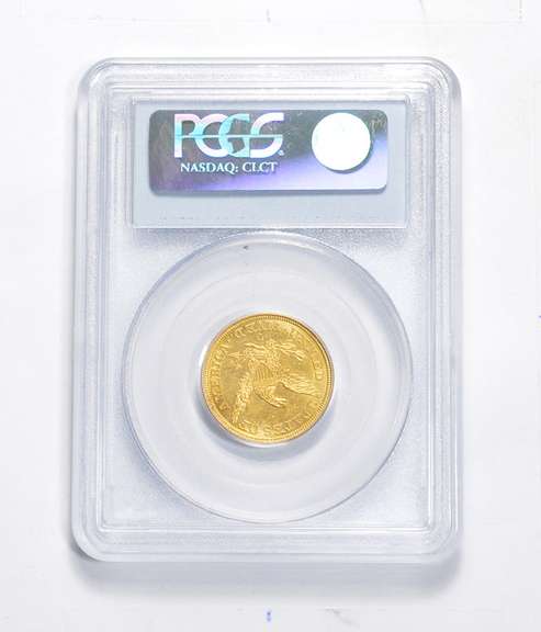 AU58 1844-O $5.00 Liberty Head Gold Half Eagle - Graded PCGS