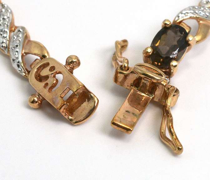 Multi-Gemstone Vermeil, 925 Bracelet