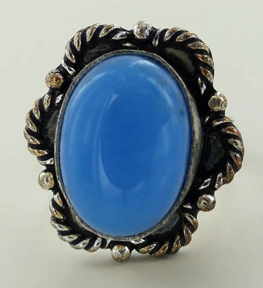 Silver and Natural Stone