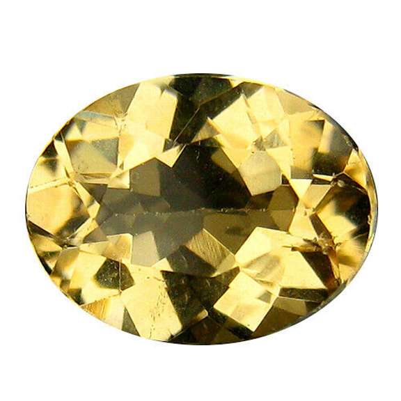Real untreated Golden Beryl weighing 1.69 carats