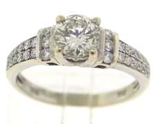 Brilliant 18kt 1.25cts Diamond Engagement Ring