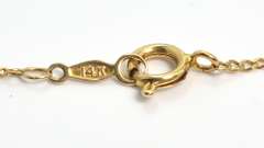 Stylized Cross Necklace in 14KT Yellow Gold