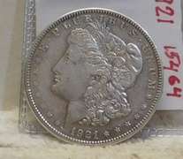1921 Morgan Dollar,  circ,