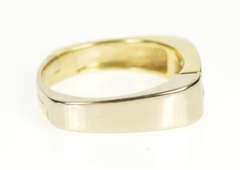 14K Yellow Gold 0.40 Ctw Men's Diamond Two Tone Wedding Band Ring