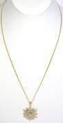 14KT Snowflake Pendant & Chain
