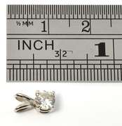 40 Point Diamond Rabbit Ears Pendant