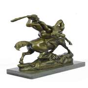Fighting the Centaur Bianor Bronze Sculpture