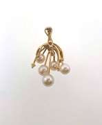 Gorgeous 14kt Pearl Pendant