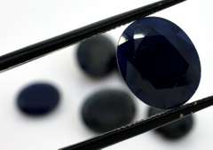 Glittering set of 25.32CTW Mixed Loose Sapphires