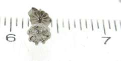 Nice 18kt Diamond Flower Stud Earrings
