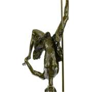 Vitaleh Nude Erotic Art Gymnast Acrobat Bronze Sculpture Statue
