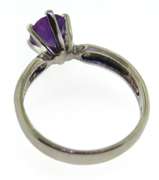 Set of Amethyst Necklace, Ring and Earrings