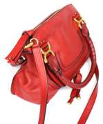 Chloe Medium Marcie Red Handbag