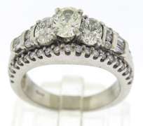 Glowing 2.25cts Diamond Wedding Ring