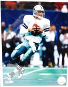 Troy Aikman, Cowboys Matted Color Photo
