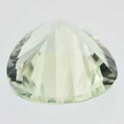 Brilliant 4.84ct platinum green Amethyst