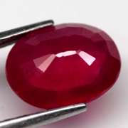 Vivid blood red 3.15ct Ruby from Madagascar