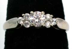 Understated 1/3CTW Diamond Ring in White Gold