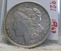 1921 Morgan Dollar,  circ,
