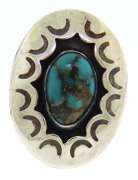 Vintage Seed Pearl Moon and Star Necklace