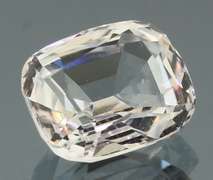 Very clean 3.79ct collectors diamond white Danburite