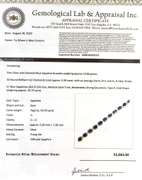 Entrancing Sapphire & Diamond Bracelet in Sterling Silver