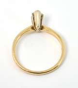 Sweet 1/4 Ct. Marquise Diamond Ring