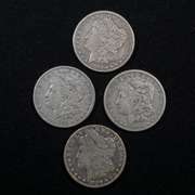 4 New Orleans Morgan Dollars