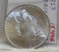 1923 Peace Dollar almost Uncirculated