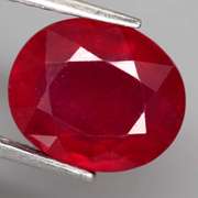 Fabulous 5.78ct top blood red Ruby