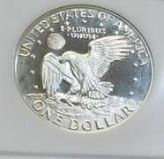 1973-S Sil PRF Ike Dol NGC PF-69-DC