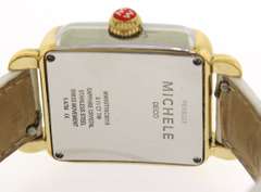 Michelle Deco Madison Two Tone Diamond Dial Watch