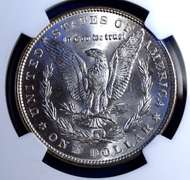 1886 Morgan Silver Dollar, MS64 NGC