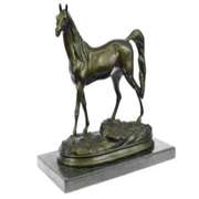 Arabian Horse Bronze Sculpture