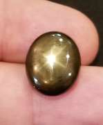 Boutique grade 16.76ct multi-star patterned Sapphire