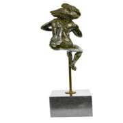 Cirque du Soleil Performer Bronze Sculpture
