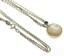 Moonstone Sterling Necklace