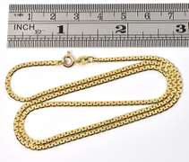Nice 14k Double C Link Necklace