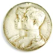 Rare 1914 Belgium Coin, Gratitude to USA