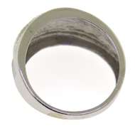 Handsome White Gold Etruscan Style Band