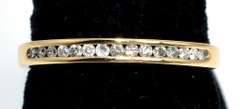 Diamond Band Ring in 14KT Yellow Gold