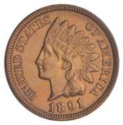 1891 Indian Head Cent