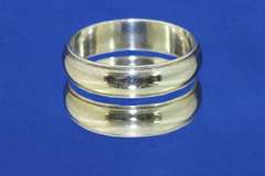 Man's Wedding Band in Sterling